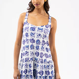 FINAL SALE: Smith & Quinn Ines Dress in Tidal Tile