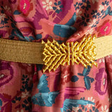 Stretch Band Belt Coordinates with our Elephant Buckle