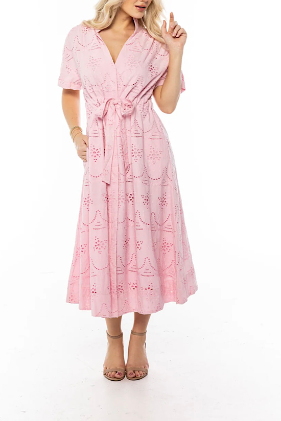 Holly Puff Sleeve Wrap Dress Holly Puff Sleeve Wrap Dress