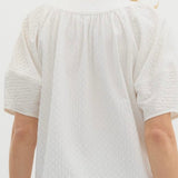 The Ella Top in White