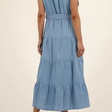 Kut from the Kloth Denim Maxi Dress