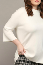 The Margaret Sweater in Ivory