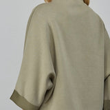 Modal Blend Mock Neck Top