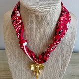 Game Day Scarf Necklace