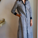 The Harper Dress in Black Gingham