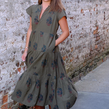 Madison Matthews Folly in Olive Milo’s