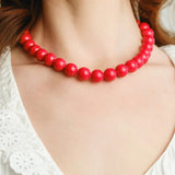 Susan Shaw Palmer’s Necklace in Red Coral