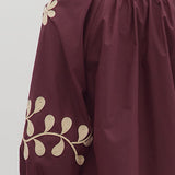 The Katherine Top in Merlot