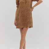 The Natalie Dress in Mocha