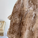 The Cream Breeze Top