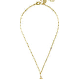 Mini Cross Paperclip Necklace