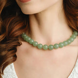 Susan Shaw Palmera Beaded Necklace in Jade