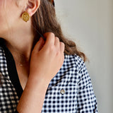 The Harper Dress in Black Gingham