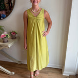 Fantastica Green Sleeveless Dress