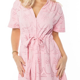 Holly Shae Bria in Pink Eyelet