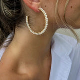Marilyn Pearl Hoops