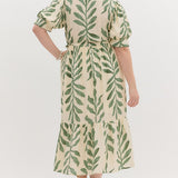 The Meredith Dress in Olive