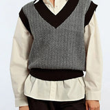 FINAL SALE: MB Sleeveless Knit Sweater