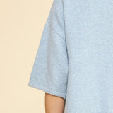 The Button Down Short Sleeve Sweater