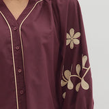 The Katherine Top in Merlot