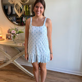 Smith & Quinn Lucille Dress In Blue Dot Floral