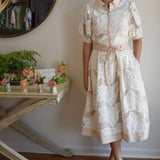The Woven Crotchet Contrast Midi
