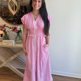 The Sadie Dress in Light Pink