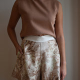 BABETTE Suzie Shorts in Sable Mystic