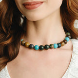 Susan Shaw Palmer’s Necklace in Multi Color Stone