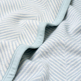 Harborview Herringbone Sky Blanket