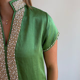 Bella Tu Pearl Cap Sleeve Caftan