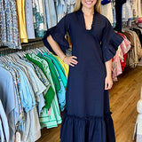 Fitzroy & Willa Soleil Dress in Navy