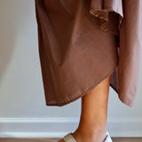 Back 70 Aya in Beige Milk Sneakerina