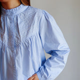 The Elle Button Down in Blue