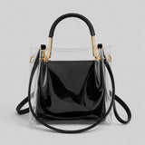 PREORDER: Clear Buckle Shoulder Bag