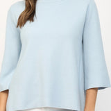 The Jackie Sweater in Light Blue
