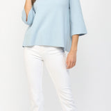 The Jackie Sweater in Light Blue
