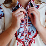 The Maude Ava Dress in Arabesque