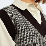 FINAL SALE: MB Sleeveless Knit Sweater