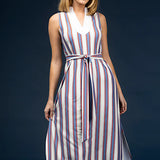 Smith & Quinn Paige Dress in Autumn Stripe