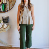 Kut from the Kloth Meg High Rise in Tuscan Olive