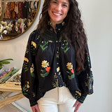 The Floral Smocked Top