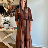 Holly Shae Catherine in Brown Cordoroy