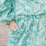 Clara the Label Lana Skirt in Misty Garden