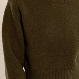 MB Sweater in Olive Khaki