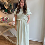The Olivia Dress in Sage