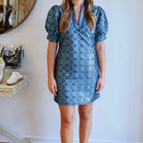 Jade Gilded Trellis Dress