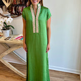 Bella Tu Pearl Cap Sleeve Caftan
