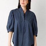 Holly Shae Laura Top in Denim