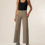 Kut from the Kloth Meg High Rise Wide Leg in Milk Tea